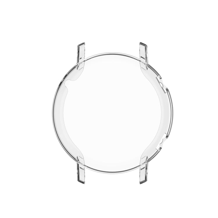 For Huawei Watch GT2 42mm Full Coverage Watch Protective Case with Screen(Transparent White) - Watch Cases by Huawei