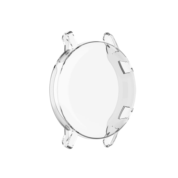 For Huawei Watch GT2 42mm Full Coverage Watch Protective Case with Screen(Transparent White) - Watch Cases by Huawei