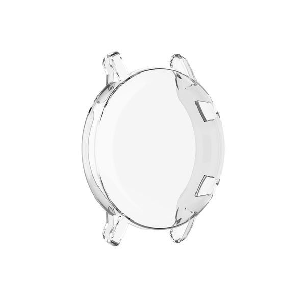 For Huawei Watch GT2 42mm Full Coverage Watch Protective Case with Screen(Transparent White) - Watch Cases by Huawei