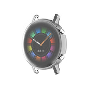For Huawei Watch GT2 42mm Full Coverage Watch Protective Case with Screen(Transparent White) - Watch Cases by Huawei