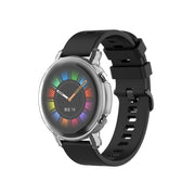 For Huawei Watch GT2 42mm Full Coverage Watch Protective Case with Screen(Transparent White) - Watch Cases by Huawei