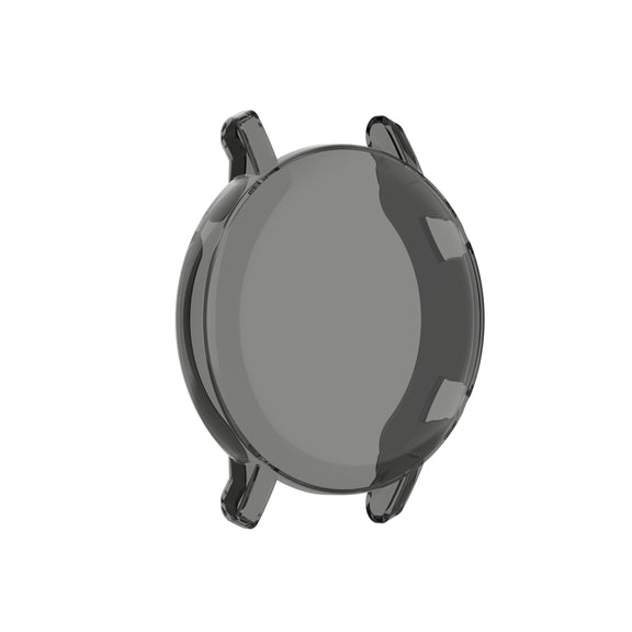 For Huawei Watch GT2 42mm Full Coverage Watch Protective Case with Screen(Transparent Black) - Watch Cases by Huawei