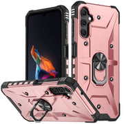 For Samsung Galaxy A14 5G Ring Holder Phone Case(Rose Gold)