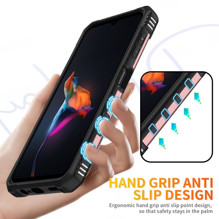 For Samsung Galaxy A14 5G Ring Holder Phone Case(Rose Gold)