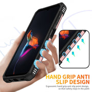 For Samsung Galaxy A14 5G Ring Holder Phone Case(Rose Gold)
