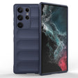 For Samsung Galaxy S23 Ultra 5G Magic Shield TPU + Flannel Phone Case(Dark Blue) - free shipping - PMC TechLife - Order now!