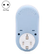 BHT12-C Plug-in LCD Thermostat Without WiFi, EU Plug(Blue) - free shipping - PMC TechLife - Order now!