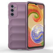 For Samsung Galaxy A14 5G Magic Shield TPU + Flannel Phone Case(Purple)