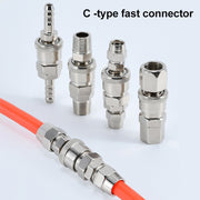 LAIZE PH-30 10pcs C-type Self-lock Air Tube Pneumatic Quick Fitting Connector