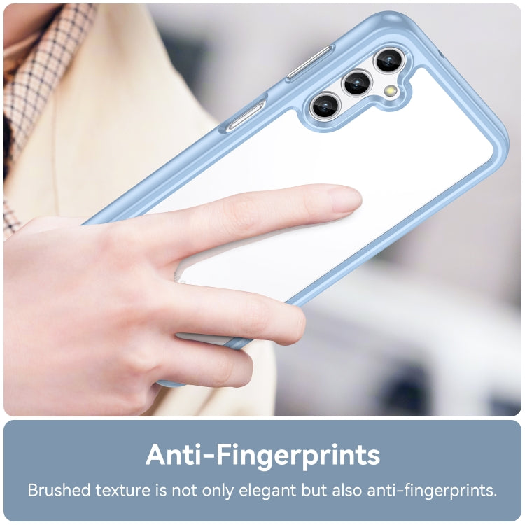For Samsung Galaxy A14 5G Colorful Series Acrylic + TPU Phone Case(Blue)