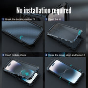 For iPhone 14 Pro Max R-JUST Life Water-resistant Dustproof Shockproof Phone Case(Silver)