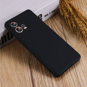 For Motorola Edge 30 Fusion / S30 Pro Pure Color Liquid Silicone Shockproof Phone Case(Black)