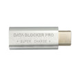 GE07 USB-C / Type-C Data Blocker Fast Charging Connector(Silver) - Converter & Adapter by PMC TechLife | Online Shopping South Africa | PMC TechLife