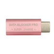 GE07 USB-C / Type-C Data Blocker Fast Charging Connector(Rose Gold) - Converter & Adapter by PMC TechLife | Online Shopping South Africa | PMC TechLife