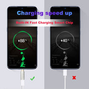 GE07 USB-C / Type-C Data Blocker Fast Charging Connector(Grey)