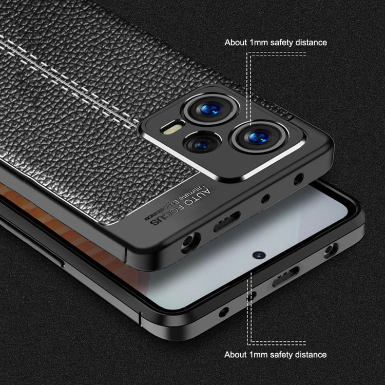 For Xiaomi Redmi Note 12 Pro 5G / Note 12 Pro 5G Speed / Poco X5 Pro Litchi Texture TPU Phone Case(Blue)