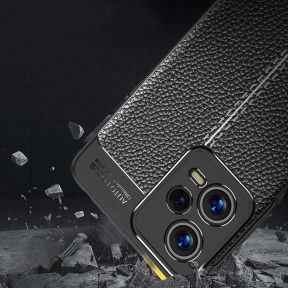 For Xiaomi Redmi Note 12 Pro 5G / Note 12 Pro 5G Speed / Poco X5 Pro Litchi Texture TPU Phone Case(Blue)