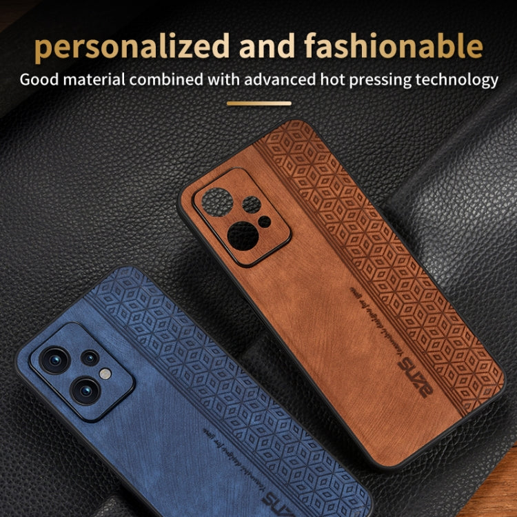 For OnePlus Nord CE 2 Lite 5G AZNS 3D Embossed Skin Feel Phone Case(Black)