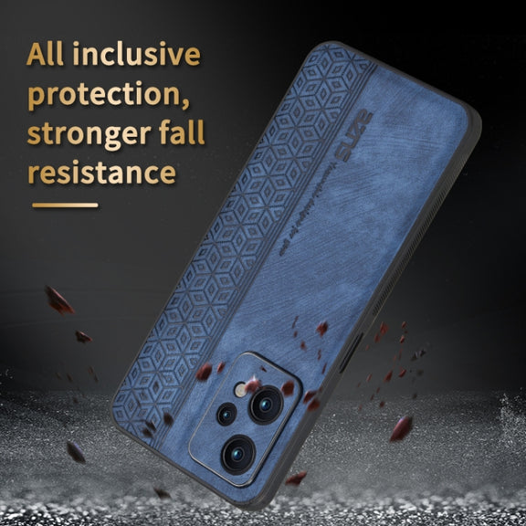 For OnePlus Nord CE 2 Lite 5G AZNS 3D Embossed Skin Feel Phone Case(Black)