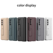 For Samsung Galaxy Z Fold4 GKK Magnetic Fold Full Coverage Anti Peep Phone Case(Gold)
