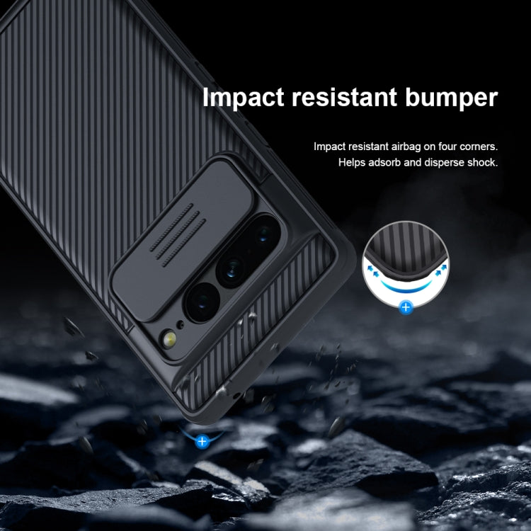 For Google Pixel 7 Pro 5G NILLKIN CamShield Pro Series PC Full Coverage Phone Case(Black)