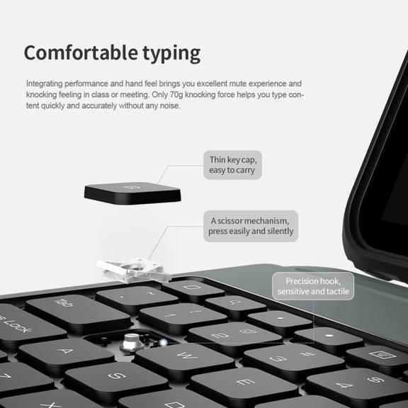 For iPad Pro 12.9 2020 / 2021 Nillkin Bumper Combo Keyboard Case