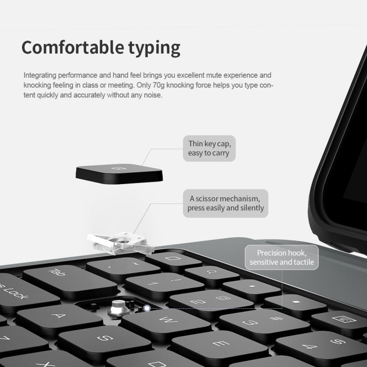 For iPad Pro 12.9 2020 / 2021 Nillkin Bumper Combo Keyboard Case