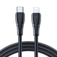 JOYROOM 20W Type-C to 8 Pin Surpass Series Fast Charging Data Cable, Length:1.2m(Black) - 2 in 1 Cable by JOYROOM | Online Shopping South Africa | PMC TechLife