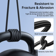 JOYROOM 2.4A USB to 8 Pin Surpass Series Fast Charging Data Cable, Length:0.25m(Black)
