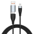 ADC-008 2 in 1 PD 30W USB/Type-C to 8 Pin Fast Charge Data Cable, Length: 1m - 2 in 1 Cable by PMC TechLife | Online Shopping South Africa | PMC TechLife