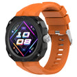 For Huawei Watch GT Cyber Monochrome Silicone Watch Band(Orange) - free shipping - PMC TechLife - Order now!