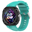 For Huawei Watch GT Cyber Monochrome Silicone Watch Band (Blue) - Smart Wear by PMC TechLife | Online Shopping South Africa | PMC TechLife