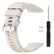 For Huawei Watch GT Cyber Monochrome Silicone Watch Band (Sky Grey)