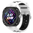 For Huawei Watch GT Cyber Two-color Silicone Watch Band (Black White) -  by PMC TechLife | Online Shopping South Africa | PMC TechLife