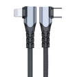 ADC-009 20W USB-C/Type-C to 8 Pin Double Elbow Data Cable, Length:0.4m - 2 in 1 Cable by PMC TechLife | Online Shopping South Africa | PMC TechLife