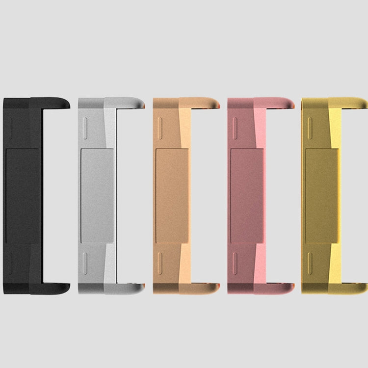 For Fitbit Versa 4 / Versa 3 / Sense 2 1 Pairs Watch Band Connector(Gold)