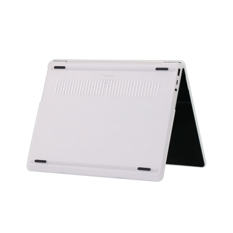 For Microsoft 12.4 inch Laptop Frosted Anti-drop Protective Case(White)
