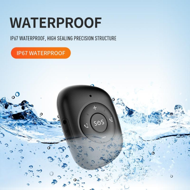 RF-V50 IP67 Water-resistant 4G LTE 3G 2G GSM Elderly SOS Button Emergency Alarm GPS Tracker(Red)