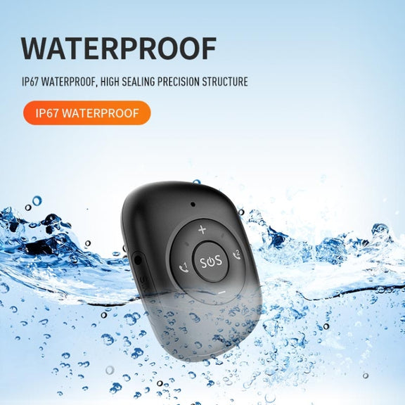 RF-V50 IP67 Water-resistant 4G LTE 3G 2G GSM Elderly SOS Button Emergency Alarm GPS Tracker(Red)