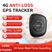RF-V50 IP67 Water-resistant 4G LTE 3G 2G GSM Elderly SOS Button Emergency Alarm GPS Tracker(Red)