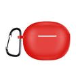 For Realme T100 Wireless Earphone Silicone Protective Case(Red) - Other Earphone Case by PMC TechLife | Online Shopping South Africa | PMC TechLife
