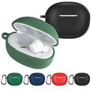 For Realme T100 Wireless Earphone Silicone Protective Case(Black)