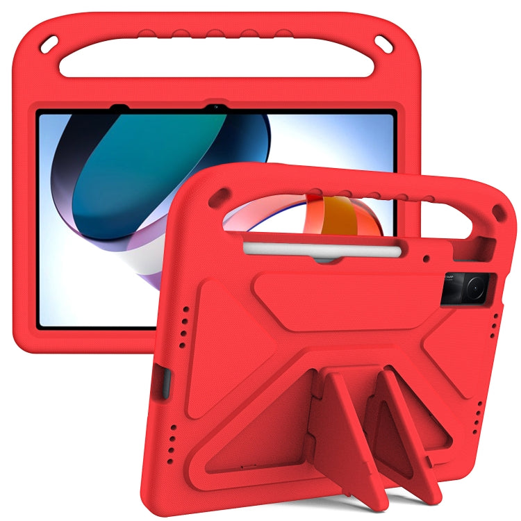 For Xiaomi Redmi Pad 10.61 Handle Portable EVA Shockproof Tablet Case(Red)