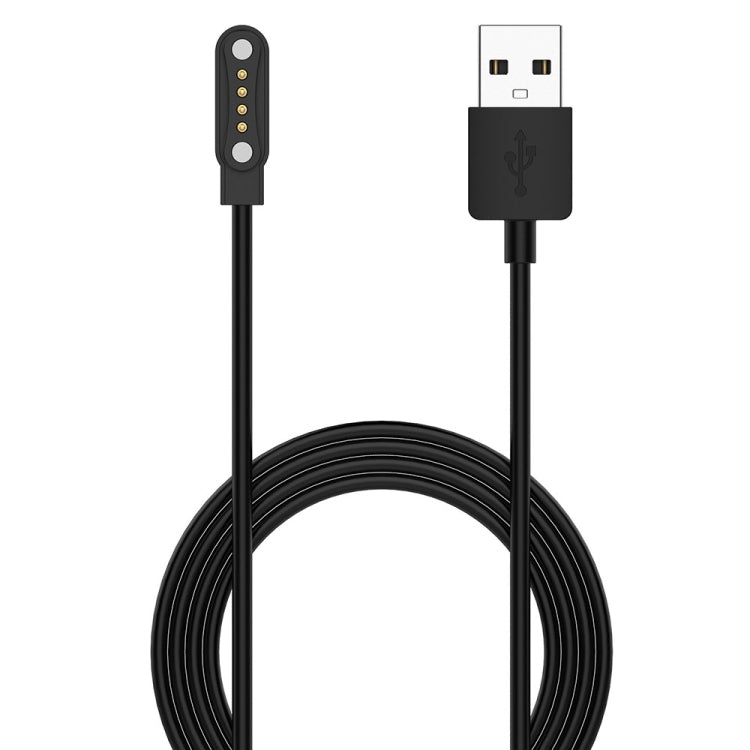 For Ticwatch GTH2 Magnetic Charger USB Smart Watch Charging Cable, Length:1m