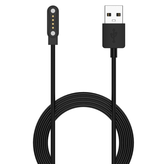 For Ticwatch GTH2 Magnetic Charger USB Smart Watch Charging Cable, Length:1m