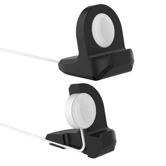 For Apple Watch Smart Watch Silicone Charging Stand Without Charger(White)