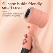 Hair Drier Shockproof Silicone Protective Case for Dyson(Lavender Grey)