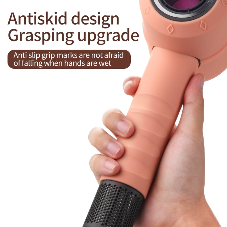 Hair Drier Shockproof Silicone Protective Case for Dyson(Pink)