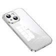 For iPhone 14 SULADA Shine Through Series Plating TPU Transparent Phone Protective Case(Silver) - iPhone 14 Cases by SULADA | Online Shopping South Africa | PMC TechLife | Buy Now Pay Later Mobicred