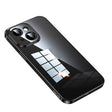 For iPhone 14 Plus SULADA Shine Through Series Plating TPU Transparent Phone Protective Case(Black) - iPhone 14 Plus Cases by SULADA | Online Shopping South Africa | PMC TechLife | Buy Now Pay Later Mobicred